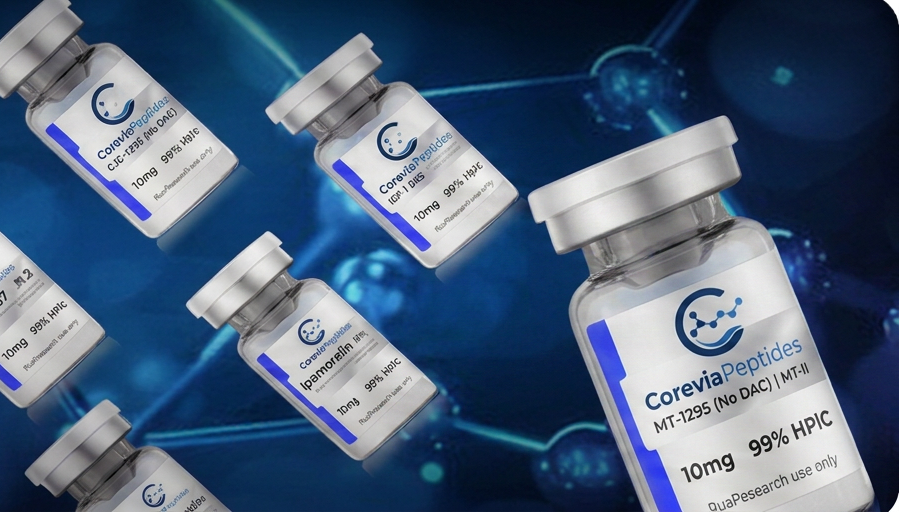 Corevia Peptides digital showroom
